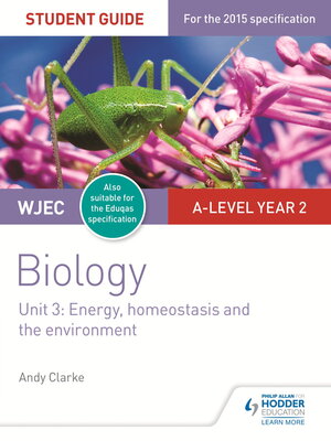 cover image of WJEC/Eduqas A-level Year 2 Biology Student Guide